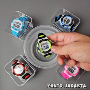Jam tangan anak perempuan anti air digital colorful