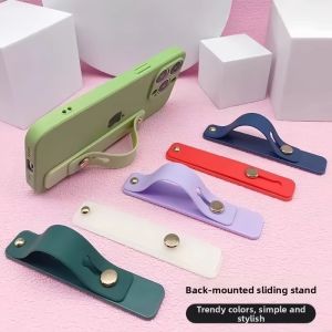 Sliding Ring Holder Telescopic Anti-Drop Anti-Shock Silicone Phone Case