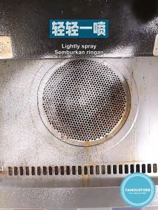 Famoustore Multipurpose Foam Kitchen Cleaner Spray Grease Stain Remover Grime Cleaning Oil Pencuci Kotoran Dapur Gris Degil 厨房去油清潔劑