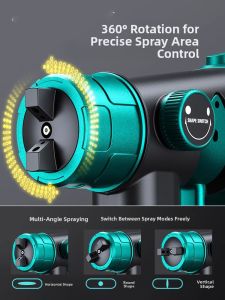 MUJUEAO | German Precision Electric Paint Sprayer Small 220V Rechargeable