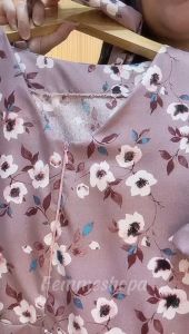 [ GRATIS BANDO ] MRSBAJU- DRESS TERBARU - DASTER MOTIF - DRESS KEKINIAN - DRESS FLORA