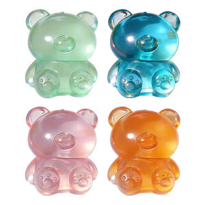 MOJOYCE Adorable Bear Squeeze Toy Soft Slow Rising Plush Animal Toy for Kids and Adults Perfect for Easter Gifts and Party Decorations