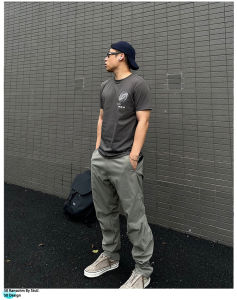 STS Agile Tee Mens Short Sleeve T-Shirt Moisture Wicking Strength Sensation Shoulder Accurate Arm Slimming Printed Fashionable Casual Cotton Blend