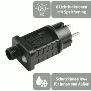 31V 9W LED Transformer Power Supply With Timer For String Lights Christmas Outdoor Indoor IP44 Waterproof 8 Modes