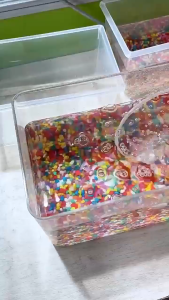 ห่วงให้อาหารปลา ที่กั้นอาหารปลา ที่ให้อาหารปลา กันไม่ให้อาหารปลาชนิดลอยน้ำ ถูกดูดเข้าไปในเครื่องกรอง