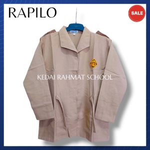 Baju Pramuka Wanita SMA SMK Guru Pembina Bahan Rapilo Nasional Jumbo Big Size Merk Martin