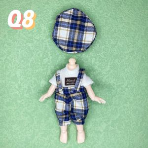 Casual Ob11 Doll Clothes Set for Girls Dressing up Molly Doll Outfit Includes Pants And Skirt Eight Points BJD Clothes