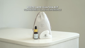 [Oriental Remedies] White Jade Gua Sha – Gentle & Cooling Guasha Tool for Face Lifting & Massage