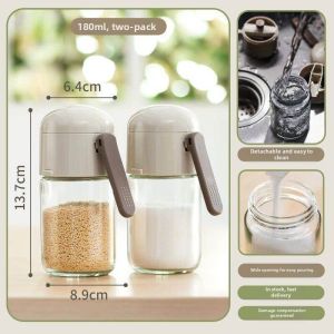 Moisture-proof Salt Control Seasoning Container Set