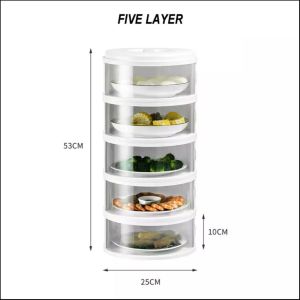 ชั้นเก็บอาหารเเบบถอดประกอบได้ ช่วยถนอมอาหาร และประหยัด พื้นที่ ใช้สอย สินค้าพร้อมส่ง จากไทย