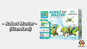 ROBOT MASTER STANDARD หุ่นยนต์ Scratch Kodiicode Makerzoid ตัวต่อเลโก้ หุ่นยนต์โรบอท หุ่นยนต์บังคับ ผ่านมือถือแท็บเล็ต STEAM Educational Programmable Robot Kit