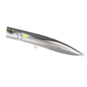 JIGGING PRO 190mm 60g Floating Popper Lure Holographic Surface Saltwater Topwater Fishing Lure for Tuna GT