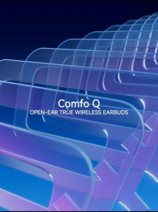 Edifier Comfo Q Open-ear Sports True Wireless Earbuds - 12mm Dynamic | IP56 Waterproof | ENC | EDIFIER ConneX App