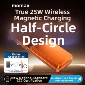 Momax | Sạc Dự Phòng Từ Tính Bán Rắn Sạc Nhanh Cho iPhone