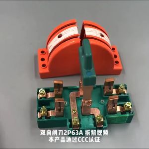 32A 63A 2P Dual Power Manual Transfer Switch MTS