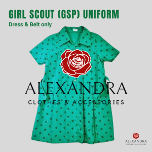 GSP DRESS ONLY - SIZE 65 GIRL SCOUT UNIFORM FOR KIDS by CraftCandle