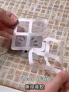 Disposable Shower Floor Drain Cover Sink Filter Hair Catcher Mesh Stickers for Bathroom Pelekat Blocking Filter
