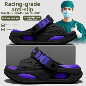 TZLDN | Men Summer Beach Slip-resistant Slip-on Sandals
