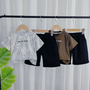 SETELAN KAOS ANAK LAKI-LAKI TERBARU / SET PAKAIAN ANAK MODEL KEKINIAN / SETELAN KAOS ANAK LAKI-LAKI TRENDY KEKINIAN