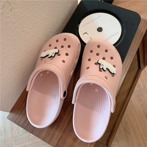 รองเท้าแตะส้นเตี้ยแบบสวมหัวสไตล์เกาหลีสำหรับผู้หญิงในช่วงฤดูร้อนปี 2020 รองเท้าแตะชายหาดแบบสวมหัวแบบสวมหัวสุดน่ารักสำหรับเด็กผู้หญิง