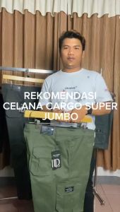 Celana Cargo Jumbo Panjang Pria Big Size 36 Sampai 50