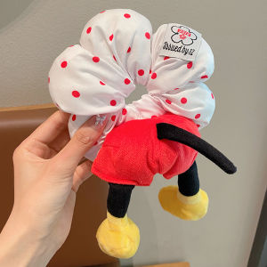 Cute Cartoon Mickey Mouse Butt Elastic Hair Bands Girls Childrens Adorable Hair Accessories New Style Girl Bun Hair Ties