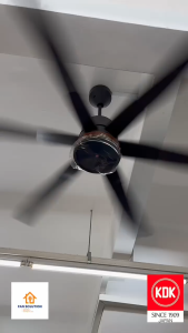 KDK MOSHON SERIES K18NY-RBR /K18NY-SBR 6 BLADES REMOTE CONTROL CEILING FAN WITH TWIN DC MOTOR TECHNOLOGY [70"]