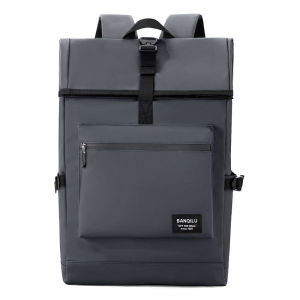 Balo Nylon Chống Nước Chống Mài Mòn Dung Tích Lớn Cho Nam Đi Xe Đạp Ngoài Trời Ba Lô Học Sinh Máy Tính Chất Liệu Da