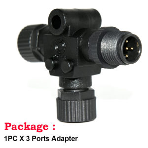 NMEA 2000 Cable Adapter Serial-Data Networking Marine Boat NMEA 2000 Starter Kit ABS T-type 5PIN Connector Adapter Cables 0.5-4M