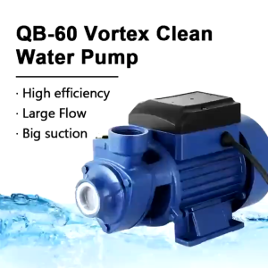 Electric Water Pump Heavy Duty Motor 220V 370W Booster DC Jet Pump 0.5HP 1/2HP Portable Booster Pump Peripheral Jet True Rated Free warranty