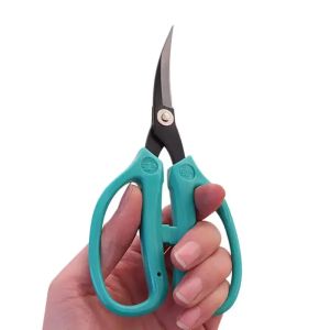 Professional Curved Embroidery Scissors - Sewing & Needlework Tool for Leather Fabric Cloth & Paper Cutting