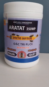 Chế Phẩm Diệt Ruồi ARATAT 350WP - Hũ 400g –Dùng trong Gia đình Quán ăn Chuồng Trại Bãi Rác Kho Xưởng Chăn Nuôi Thú Y