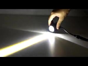 2Pcs LED Motorcycle Driving Spot Lights & Dual Color Fog Lights: Night Safe Riding Light for Long Range Lighting