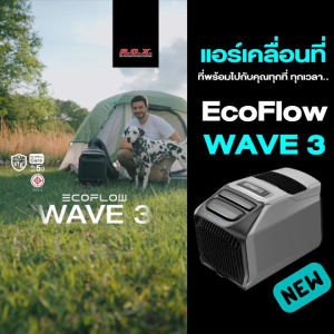 ECOFLOW Wave 3 1800W/6100 BTU เครื่องปรับอากาศเคลื่อนที่ ร้าน ROX