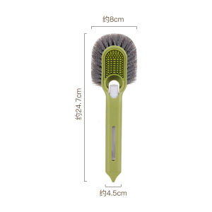 Liquid Shoe Brush Multifunctional Shoe Brushing Tool Does Not Hurt Shoes Cleaning Brush Curved Surface Fit No Dead Angle Shoe Cleaning Brush
