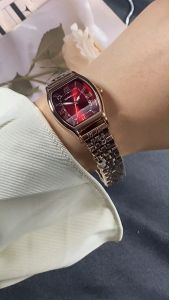 CRRJU Jam Tangan Wanita Fashion Gaya Korea Stainless Steel Tahan Air Kuarsa Jam Tangan Cewek 5013