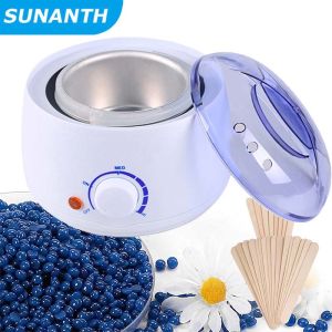 Portable Electric Wax Melting Pot 200ml/500ml Hot Wax Warmer Machine for Hair Removal - Compact Electric Wax Heater Machine