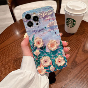 เคสโทรศัพท์ OPPO A38 A58 5G ใหม่ 2023 พิมพ์ลายดอกไม้นุ่ม A18 OPPO ครอบโทรศัพท์ยางนุ่ม สวยดี