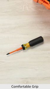 Klein Tools 32293 Flip-Shank Insulated Screwdriver