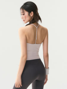 JUZHONGDEYAOJING | Áo Yoga V-Neck Đệm Chống Sốc