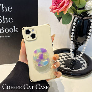 ชาร์จไฟแบบไร้สาย ชุบเงิน ทรงเรขาคณิต สำหรับผู้หญิง พร้อมสายรัดแบบสะพายข้าง สำหรับ Apple 15Promax iPhone 13