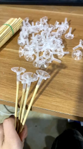 Chụp Đỡ Trái Cây Đế Nhựa Đỡ Hoa Quả Kẹo Mút Kẹo Socola Giá Đỡ Bóng Mini Thiết Kế Hoa Hàng Đẹp