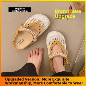 DINGMUYI | Elevated Ventilated Slip-On Summer Womens Flip Flops