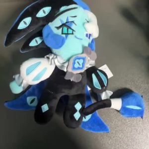 25cm New Shadow Milk Cookie Plush Toy Game peripheral Doll Cute Cartoon Game Cookie Run Kingdom Kid Birthday Xmas Gifts Home Dec
