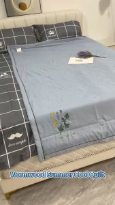 Argy Wormwood Mosquito Repellent Quilt Summer Quilt Airable Cover Summer Blanket Summer Thin Quilt