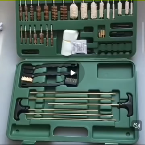 62Pcs Tactical Universal Cleaning Kit with Oil Can Cleaner Brush Professional Pipe Cleaner Tool For all types of caliber