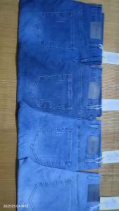 Quần Jean Nam Slim Fit Dáng Thẳng Chất Denim Nhẹ Quần Thường Ngày Eo Trung Bình Màu Xanh Dương Nhạt Thoải Mái Mặc Hè
