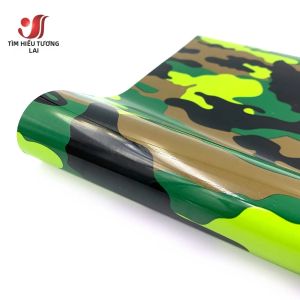 Cuộn Vinyl Hoa Văn 3D Dán Nhiệt HTV Cho Quần Áo Dễ Cắt Dễ Loại Bỏ Phim Trang Trí Tự Dính Có Lớp Kim Loại