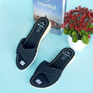 Sandal Slop Kipas Wanita 2023 / Sendal Cewe Model Simple Elegant