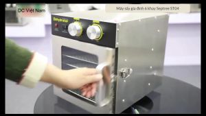 Máy sấy thực phẩm tích hợp đèn UV diệt khuẩn thương hiệu Mỹ Septree cao cấp ST-04